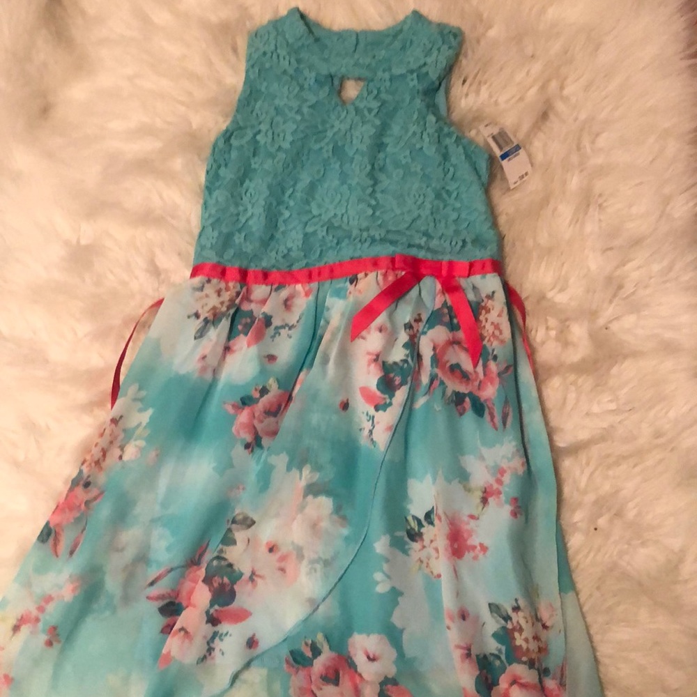 Pink &Violet dress